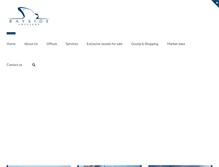 Tablet Screenshot of baysideservices.ch